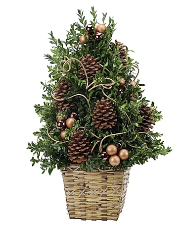 Boxwood Treasure Flower Arrangement