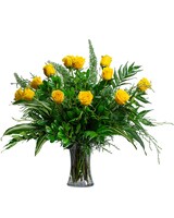 Standard size, 27 inches height and 30 inches wide.