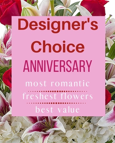 Designer's Choice - Anniversary Flower Arrangement