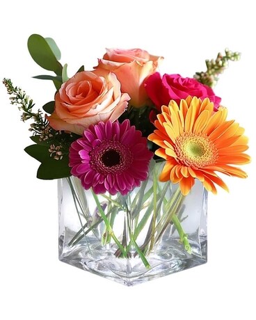 メアリー・フランク　直筆サイン『FLOWERS Ⅱ』モノタイプ 0317M Sunshine Melody in Springfield OH - Schneider's Florist