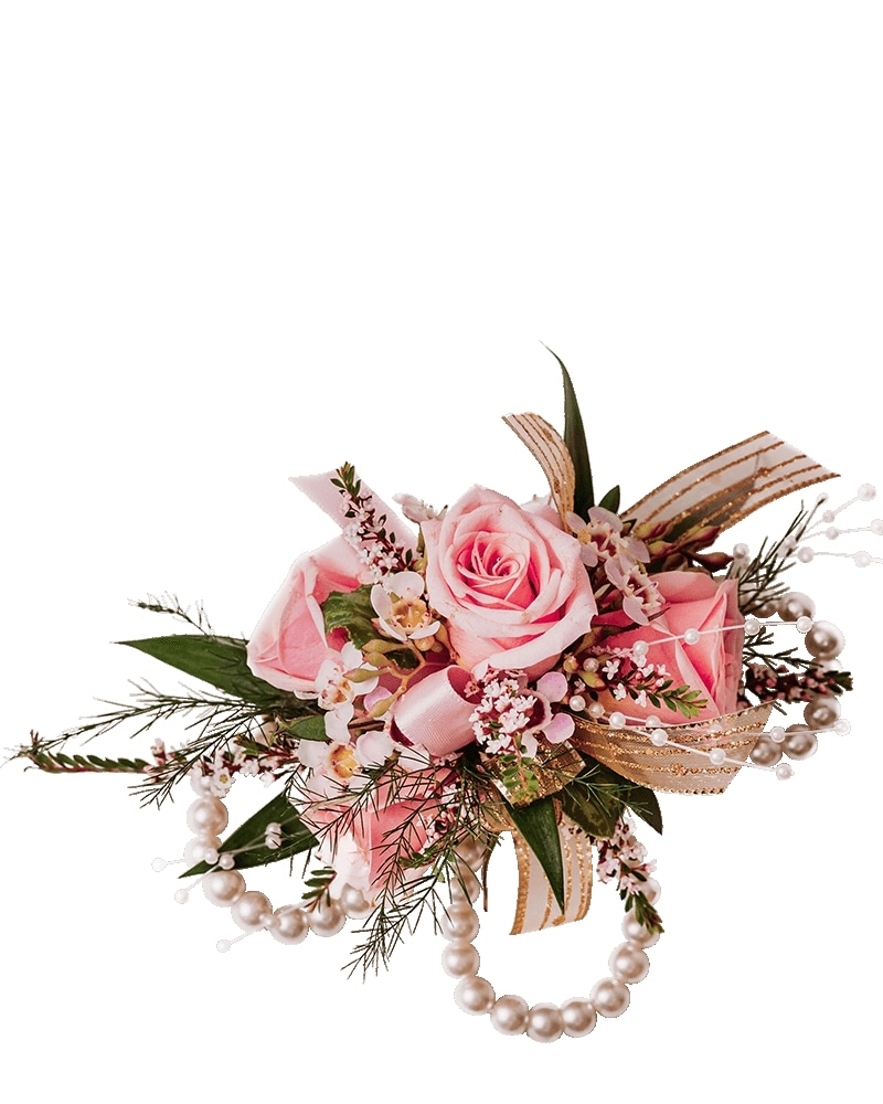 フラワー・リース corsage no.765 Molly Corsage in East Syracuse NY - Whistlestop Florist Inc