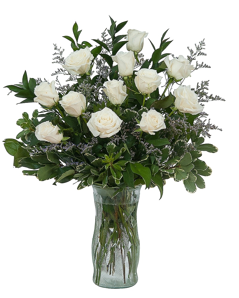 White Rose Elegance in Spokane WA - Appleway Florist & Greenhouse
