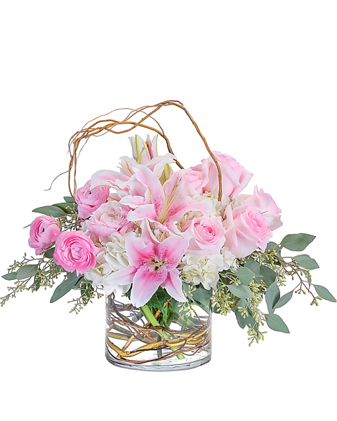 Peaceful Pink in Arlington TX - H.E. Cannon Floral & Greenhouses