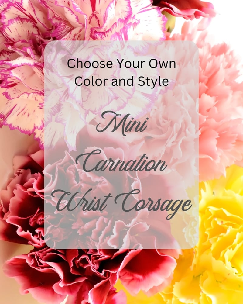 Carnation Wrist Corsage