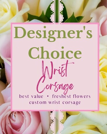 Designer's Choice - Wrist Corsage Flower Arrangement
