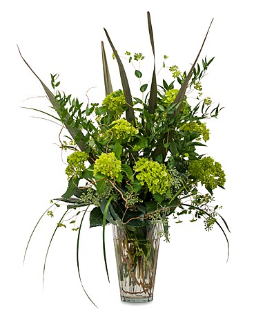 Natural Green Flower Arrangement