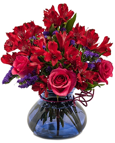 Midnight Magic Flower Arrangement