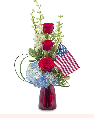 Patriot Flower Arrangement