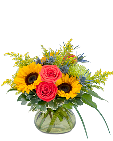 Sunlit Beauty Flower Arrangement