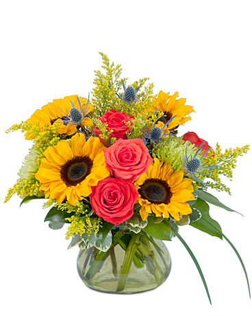 Sunlit Splendor Flower Arrangement