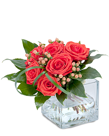Modern Six Flower Arrangement