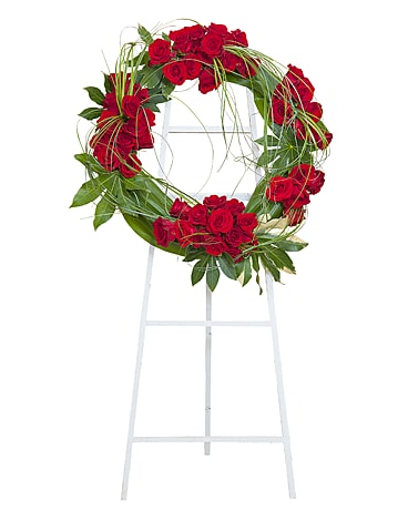 Royal Wreath Flower Arrangement
