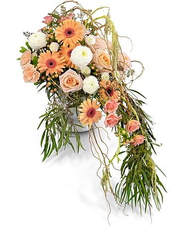 Divine Grace Waterfall Flower Arrangement