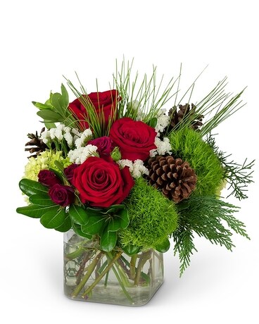 Wintertime Beauty Flower Arrangement