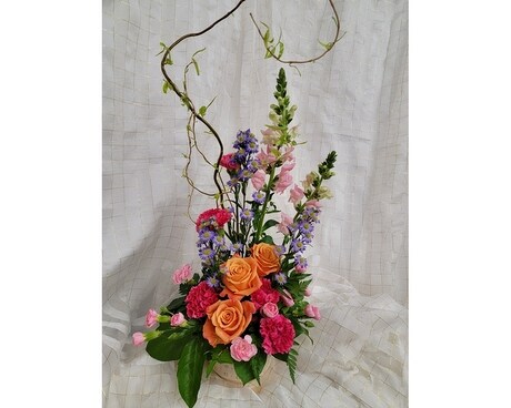 Woodland's Own Hi and Fancy Flower Arrangement