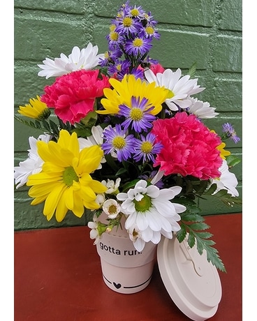 Coffee & Tea For Me Bouquet Flower Arrangement