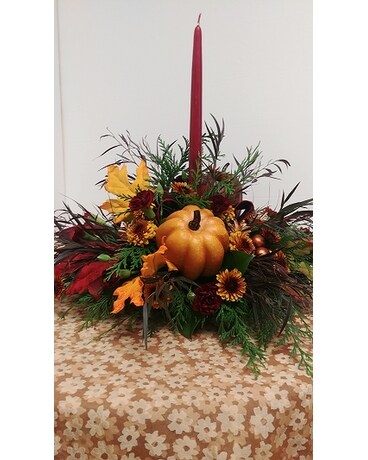 Woodland's Own Thanksgiving 1 Flower Arrangement