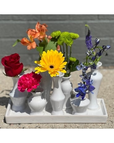 Somewhere Over the Rainbow Flower Arrangement