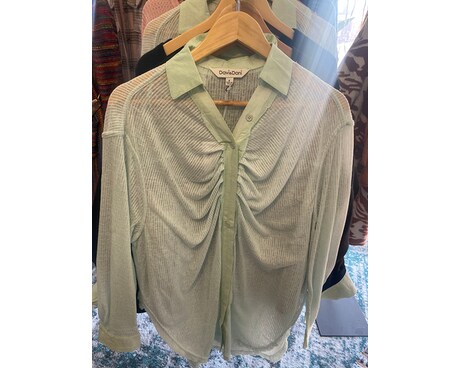 Mint button up top Gifts