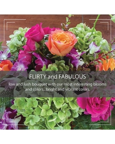 Flirty and Fabulous Flower Arrangement