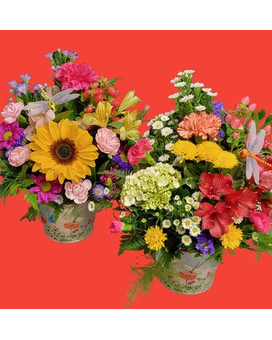 Dragonfly Garden Bouquet Flower Arrangement
