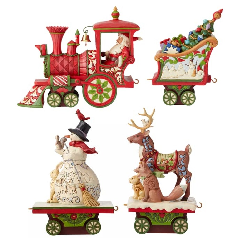 JIM SHORE 5PC TRAIN SET in Jupiter FL - Anna Flowers of Jupiter