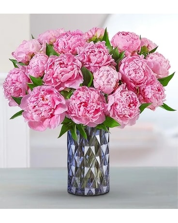 Premium Precious Peony Bouquet Flower Arrangement