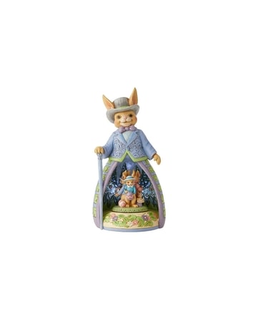 Jim Shore Easter Bunny Lit Rotating 12