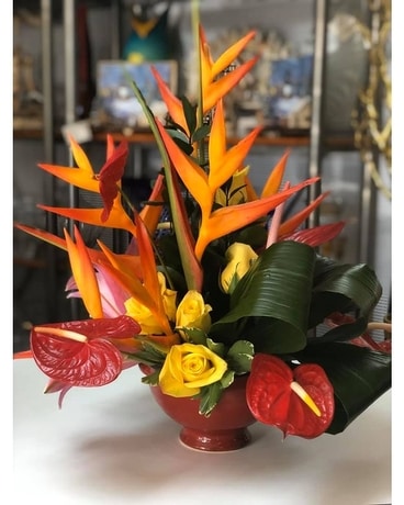 Grand Exotic Paradise Flower Arrangement