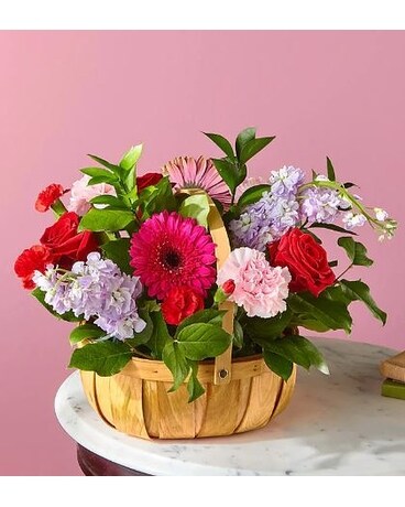Pink Picnic Flower Arrangement