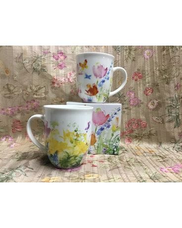 Love you mug Flower Arrangement