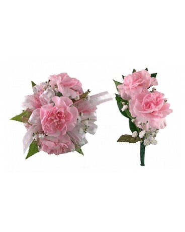 Pink it Up Wrist Corsage Corsage