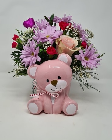 Tickled Pink to Call You Mine Flower Arrangement
