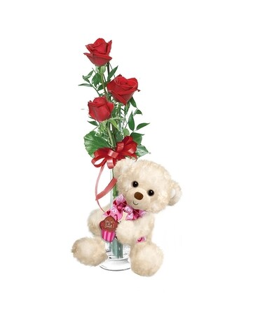 Sweet Huggums Flower Arrangement