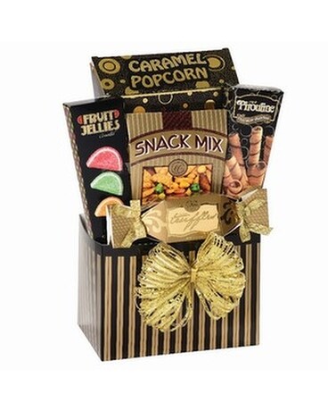 Golden Decadence Gourmet Basket Gift Basket