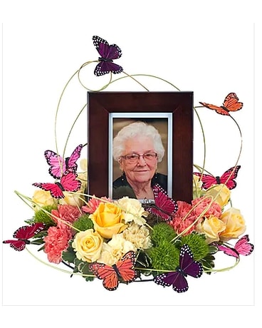Butterfly Love Sympathy Arrangement