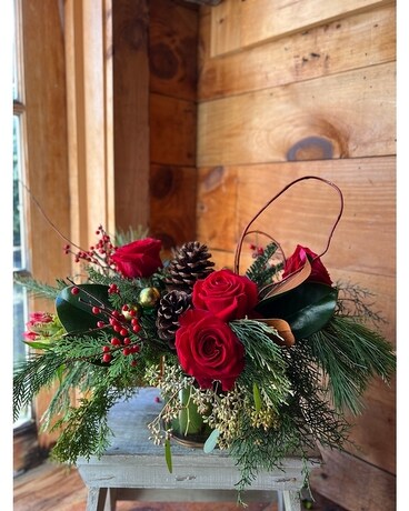 Merry & Bright Flower Arrangement