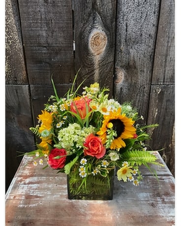 Afternoon Sun Flower Arrangement