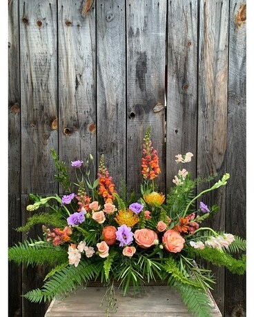 Sunset Flower Arrangement