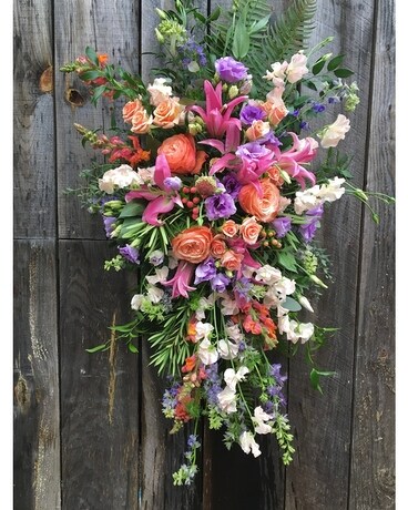 Sunset Spray Funeral Arrangement