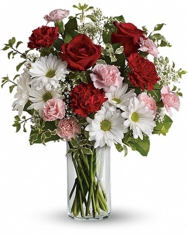 A Kiss in the Park Flower Arrangement