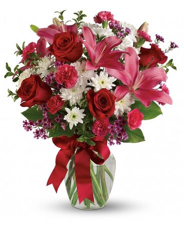 For My Sweetheart Flower Arrangement