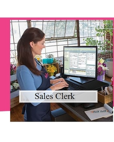 Floral Sales Clerk Flower Arrangement