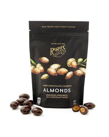Rogers' Dark Chocolate Almonds Flower Arrangement
