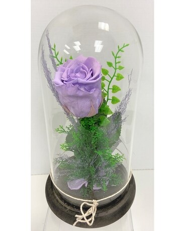 Forever Rose - Lavender Flower Arrangement