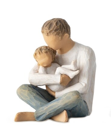 Willow Tree Figurine - Little One Flower Arrangement