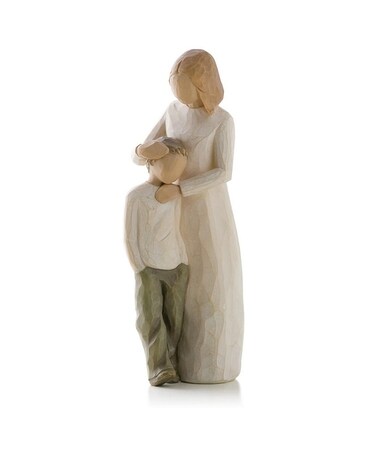 Willow Tree Figurine - Mother & Son Flower Arrangement