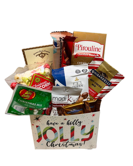Jolly Snack Box Flower Arrangement
