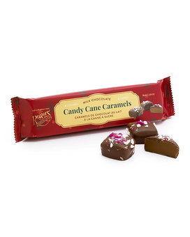 Rogers' Chocolate Candy Cane Caramels - Milk