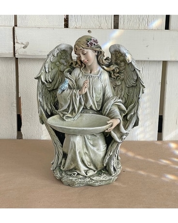 Angel with bluebird Custom product